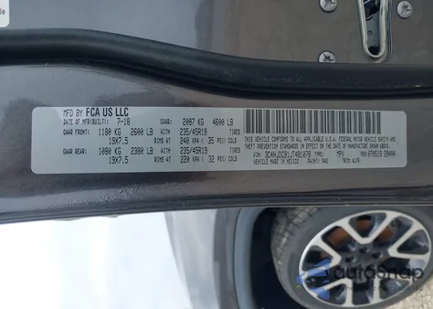 2018 Jeep Compass Limited 4X4 from USA, damaged, VIN 3C4NJDCB1JT481078